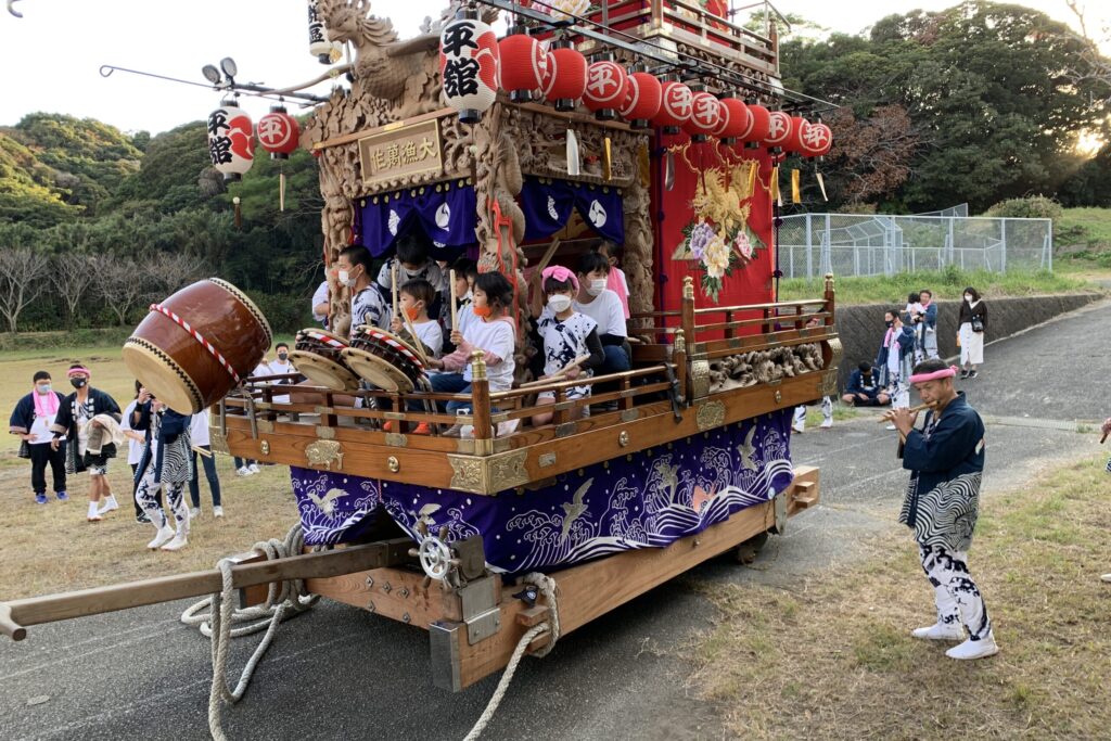 Children enjoy learning the festival traditions