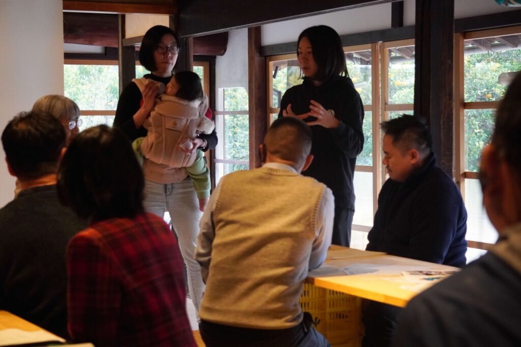 Participating in a workshop on rethinking community care