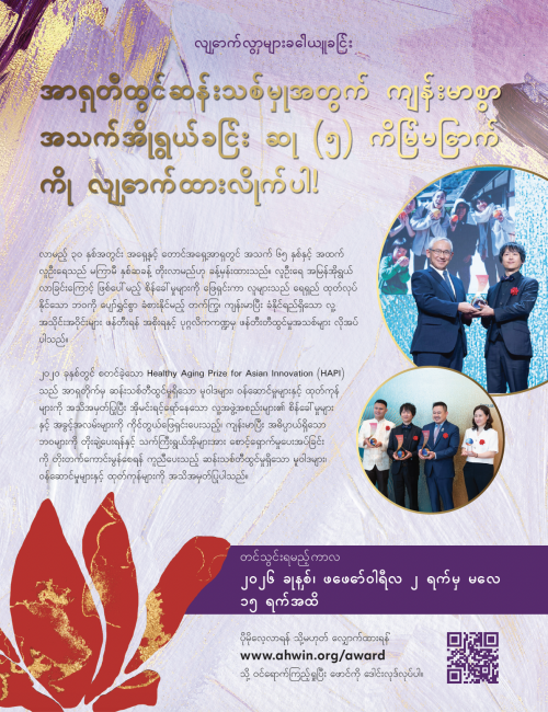 HAPI5 Burmese flyer image